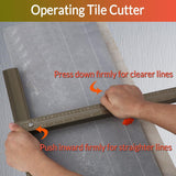 Precise - Professional Manual Tile Cutter